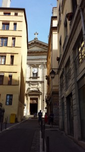 L'église Saint-Polycarpe, au coeur du quartier de Lyon 1er.